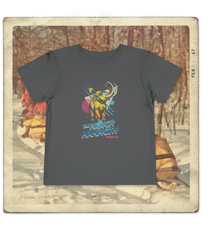 The Hebior Mammoth, Paris, WI Toddler Tee