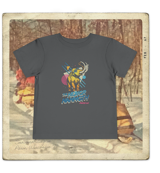 The Hebior Mammoth, Paris, WI Toddler Tee