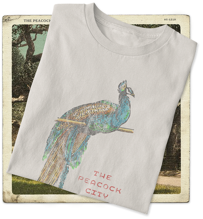 The Peacock City, Cudahy WISC Adult Tee