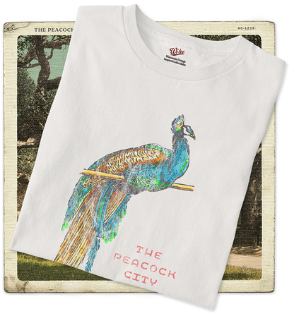 The Peacock City, Cudahy WISC Adult Tee