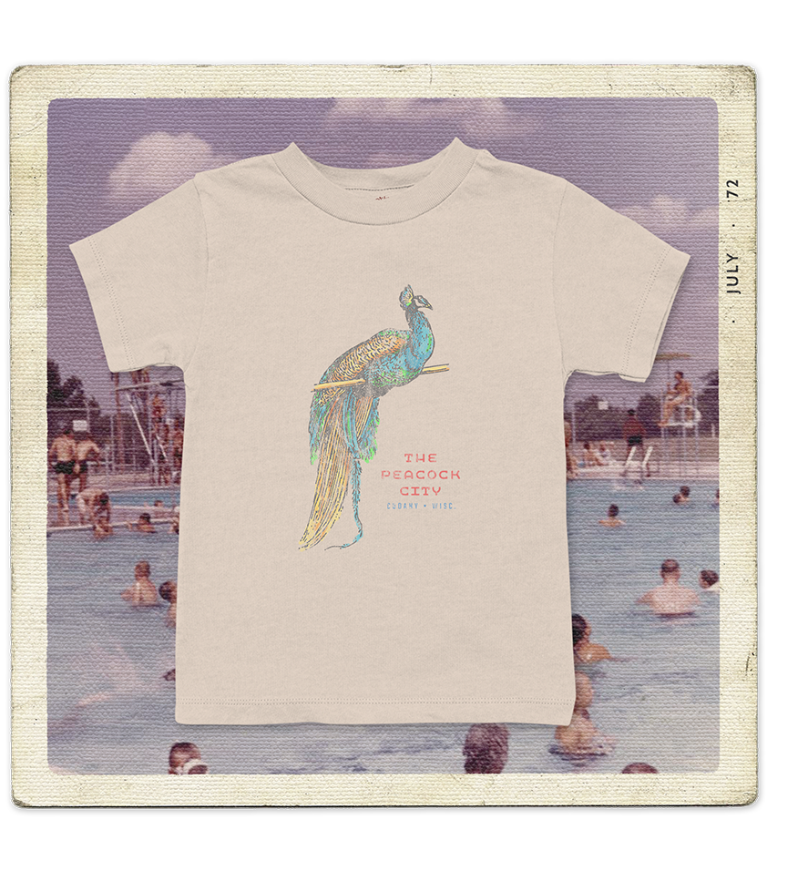 The Peacock City, Cudahy, WISC Toddler Tee