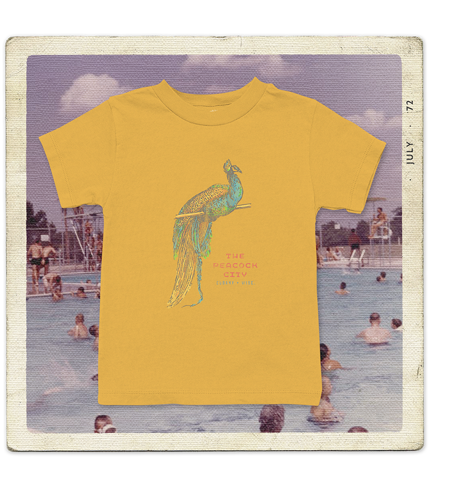 The Peacock City, Cudahy, WISC Toddler Tee