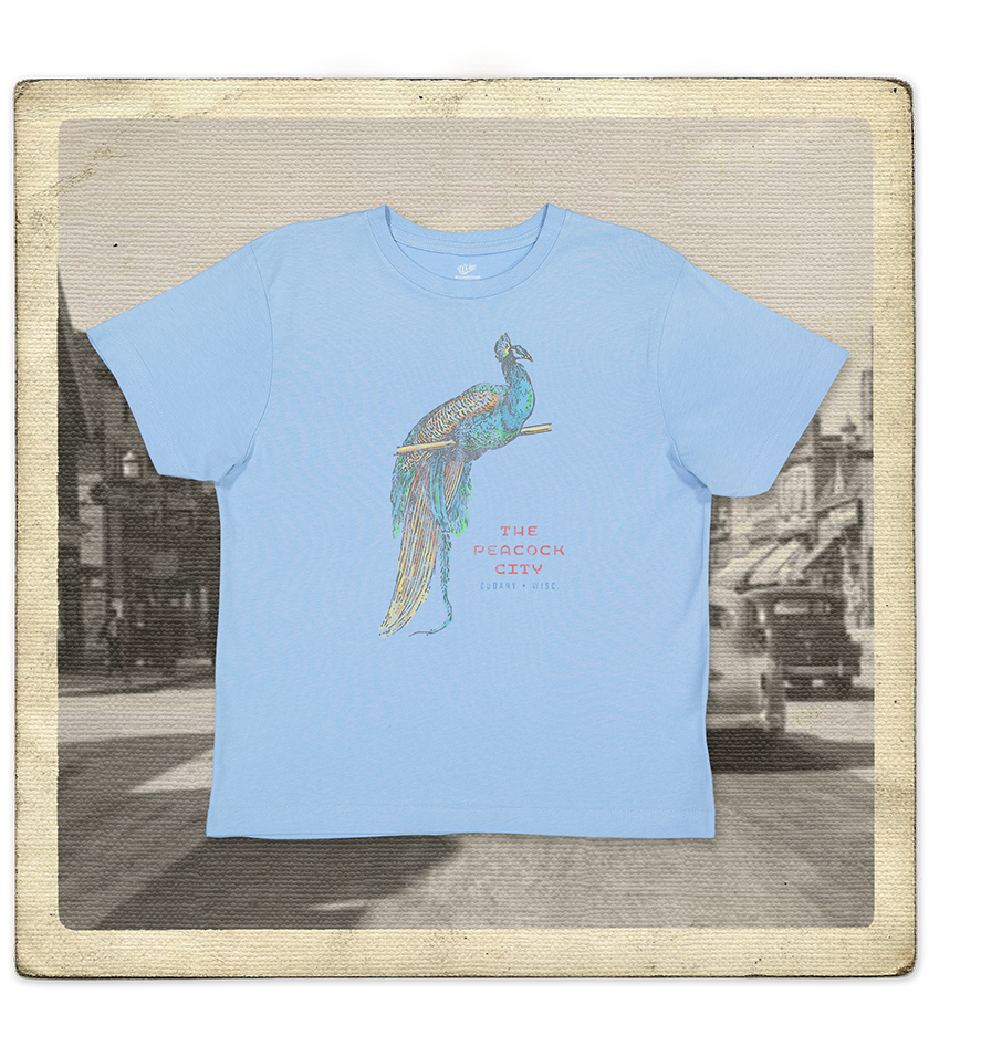 The Peacock City, Cudahy Youth Tee