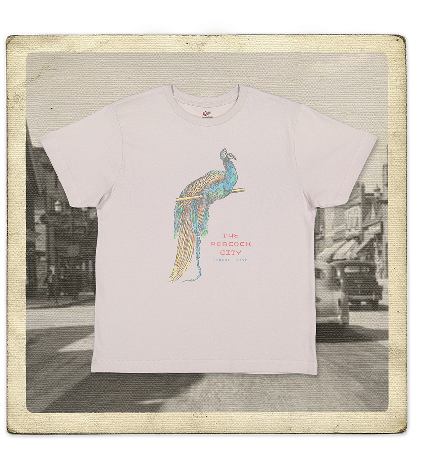 The Peacock City, Cudahy Youth Tee