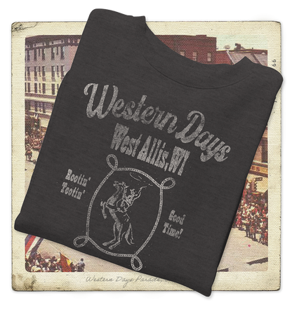 West Allis Western Days 1984 Crewneck Adult Sweatshirt