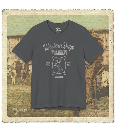 West Allis Western Days 1984 Adult Tee