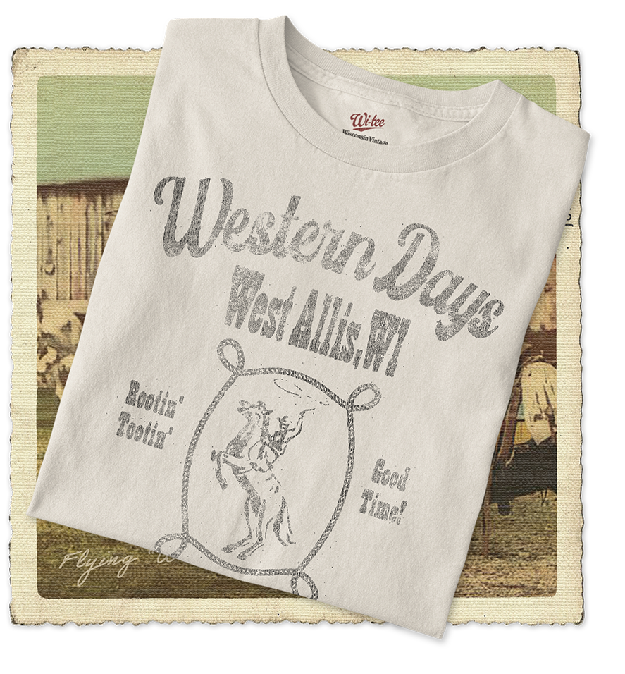 West Allis Western Days 1984 Adult Tee