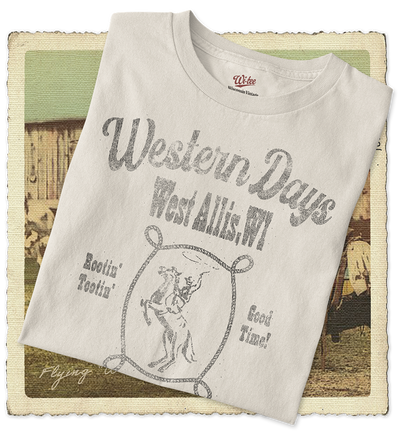 West Allis Western Days 1984 Adult Tee