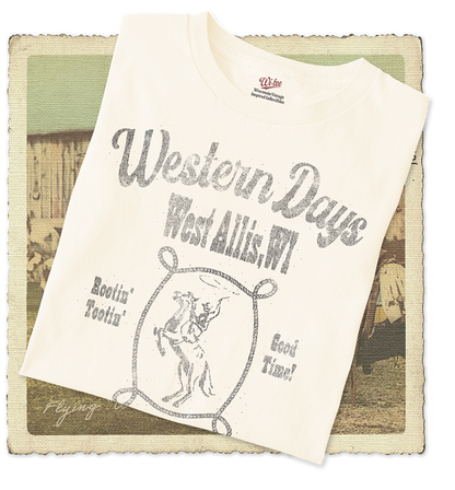 West Allis Western Days 1984 Adult Tee