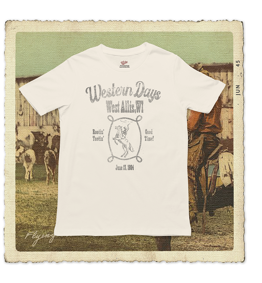 West Allis Western Days 1984 Adult Tee