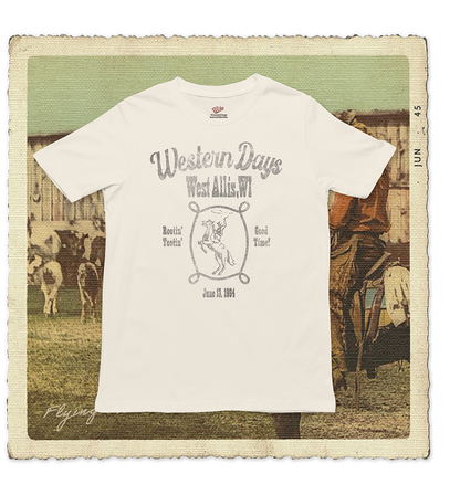 West Allis Western Days 1984 Adult Tee