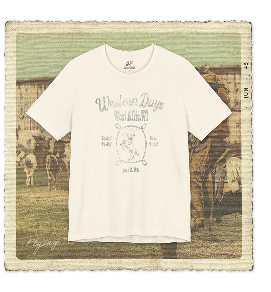 West Allis Western Days 1984 Adult Tee