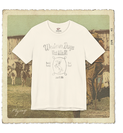 West Allis Western Days 1984 Adult Tee