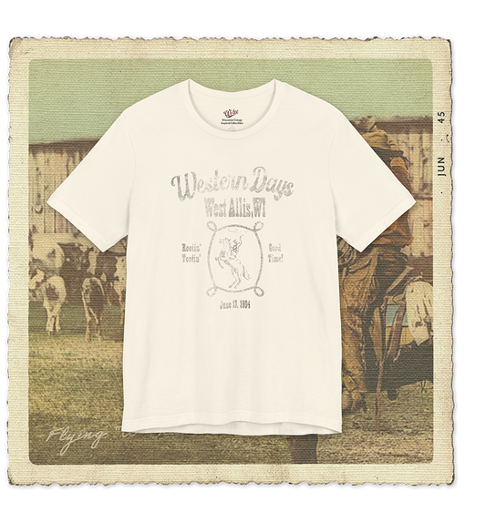 West Allis Western Days 1984 Adult Tee