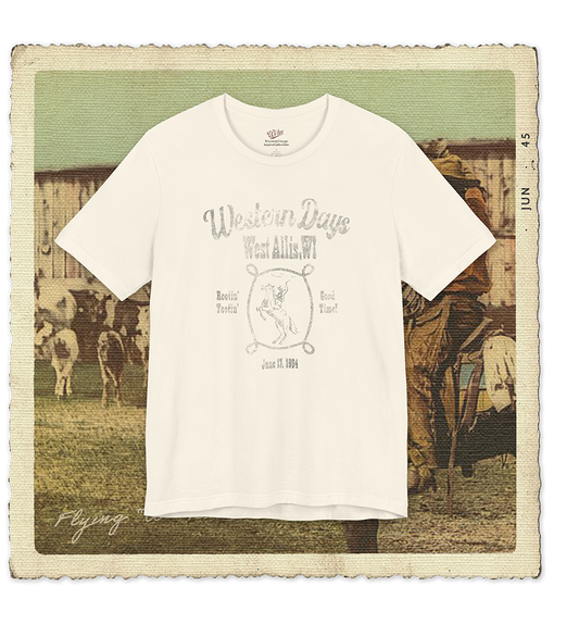 West Allis Western Days 1984 Adult Tee