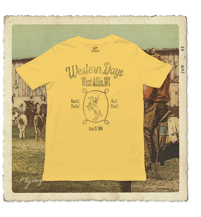 West Allis Western Days 1984 Adult Tee