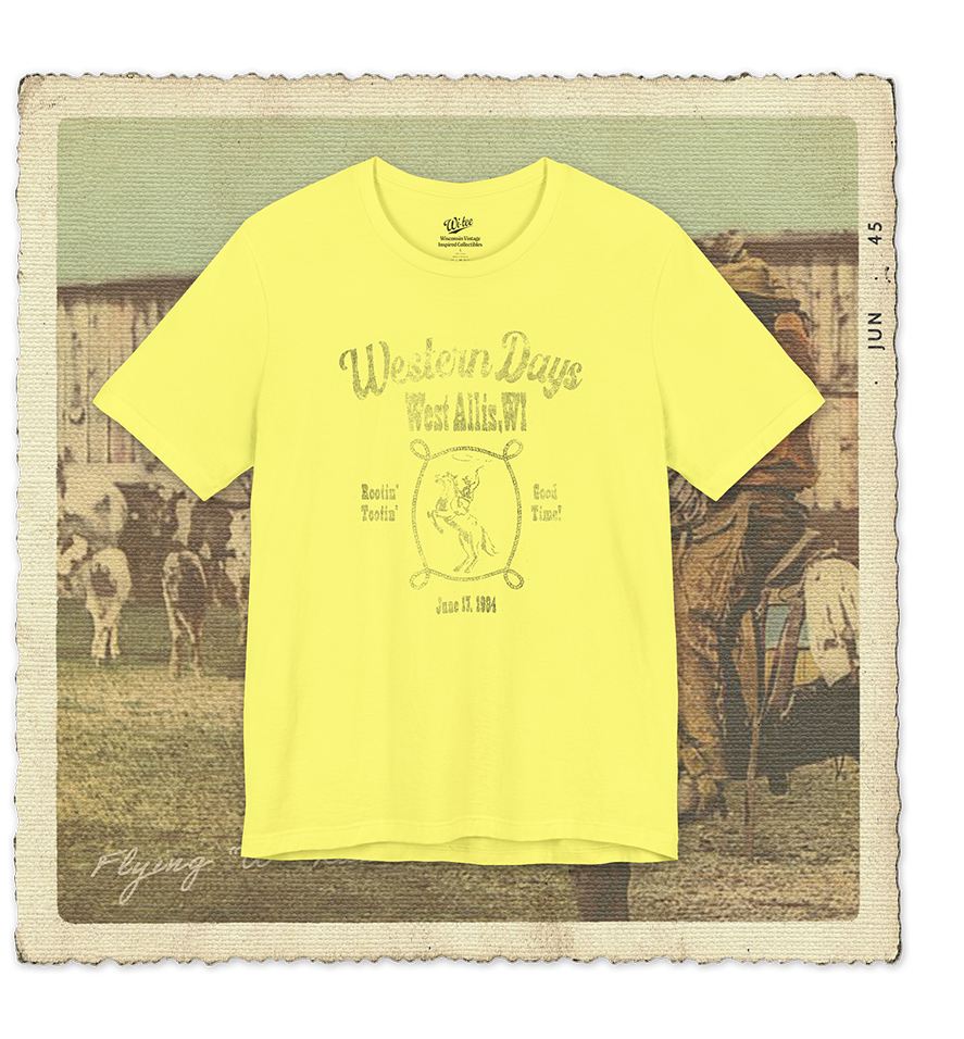 West Allis Western Days 1984 Adult Tee