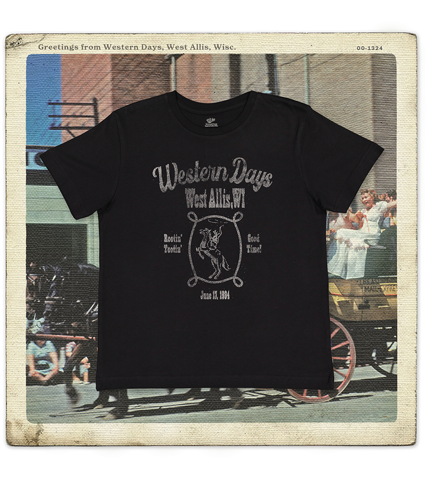 West Allis Western Days 1984 Youth Tee