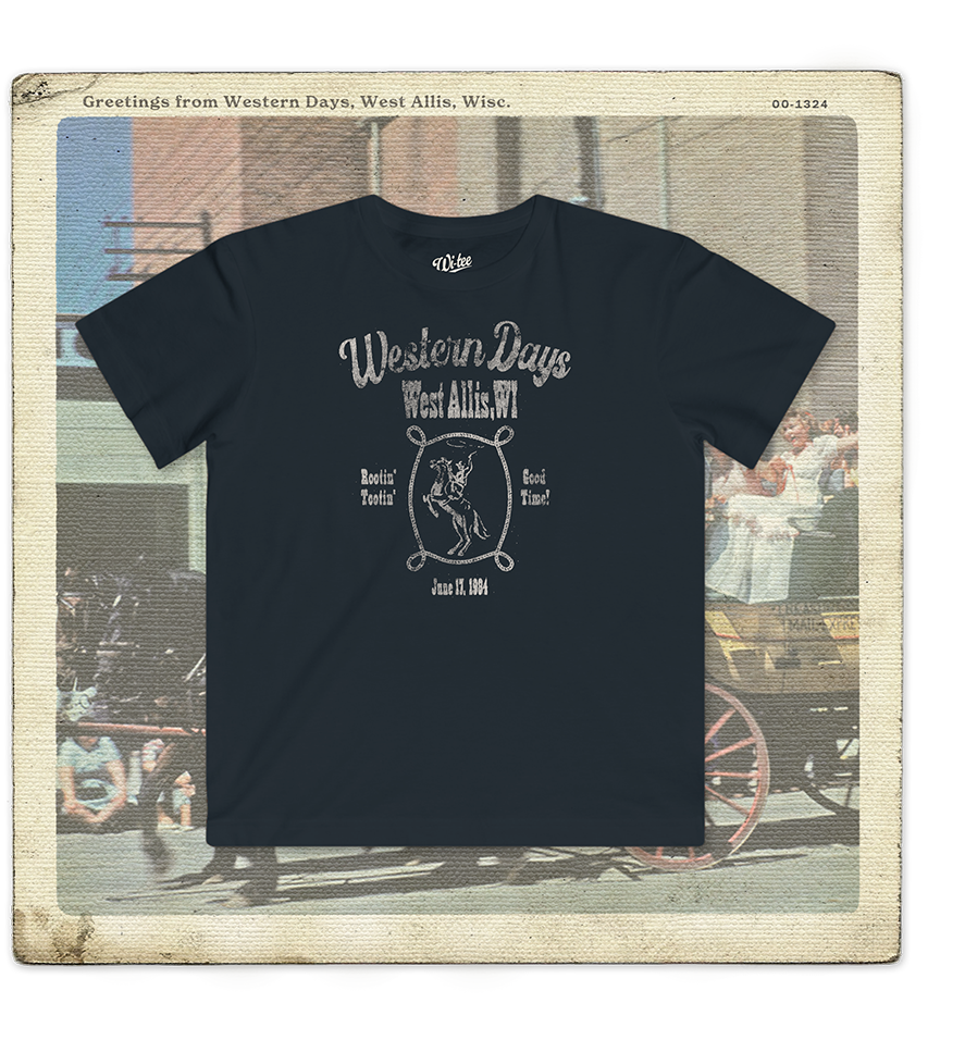 West Allis Western Days 1984 Youth Tee