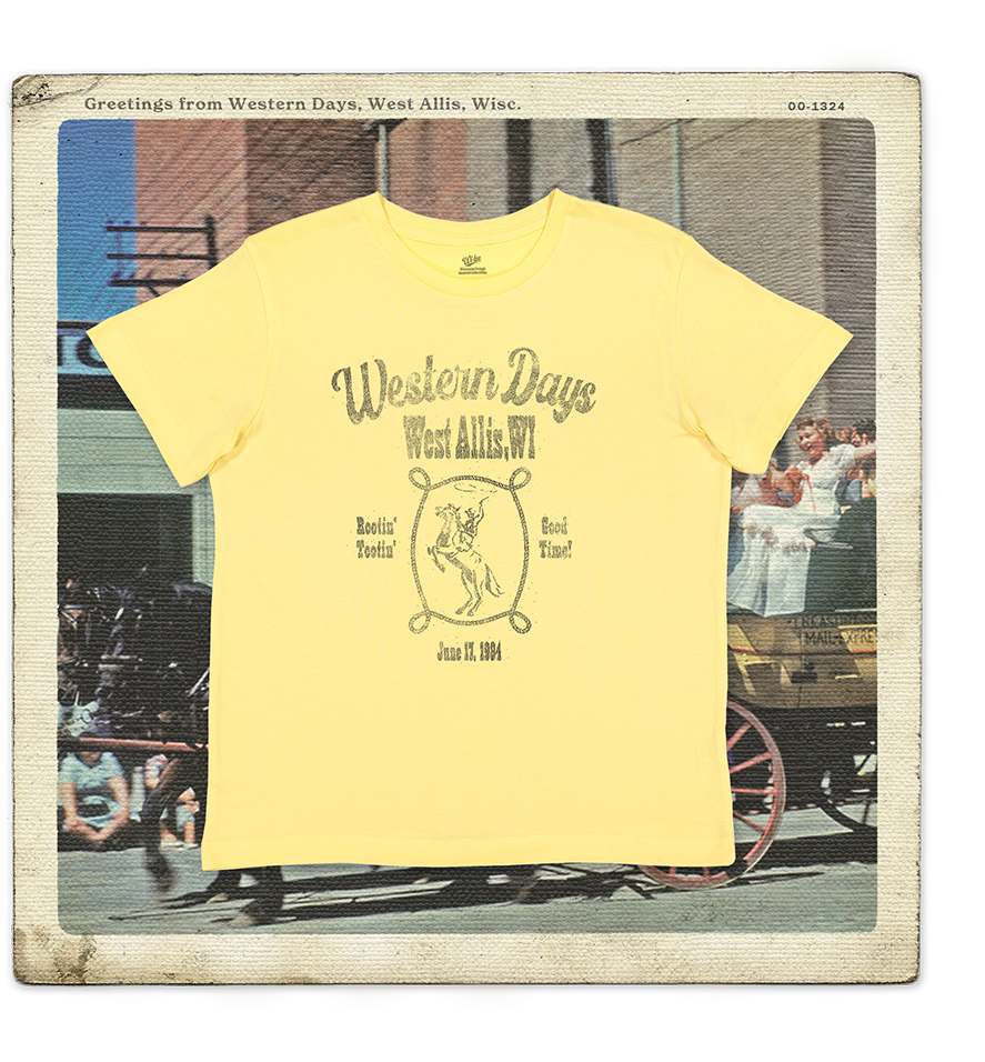 West Allis Western Days 1984 Youth Tee