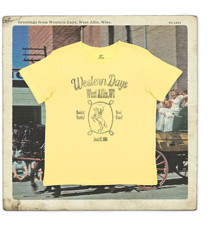 West Allis Western Days 1984 Youth Tee