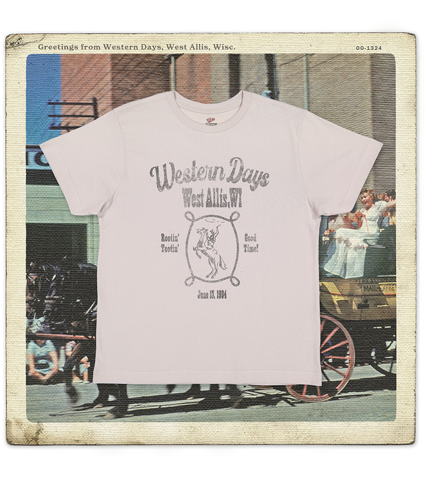 West Allis Western Days 1984 Youth Tee