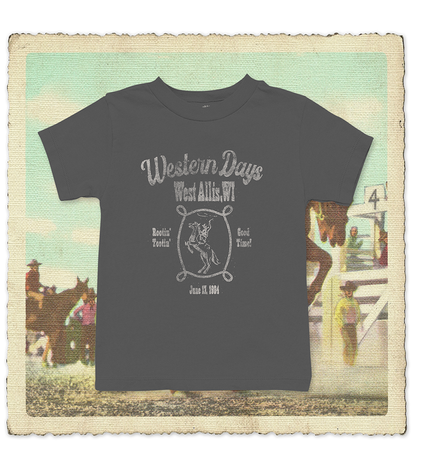 West Allis Western Days Toddler Tee