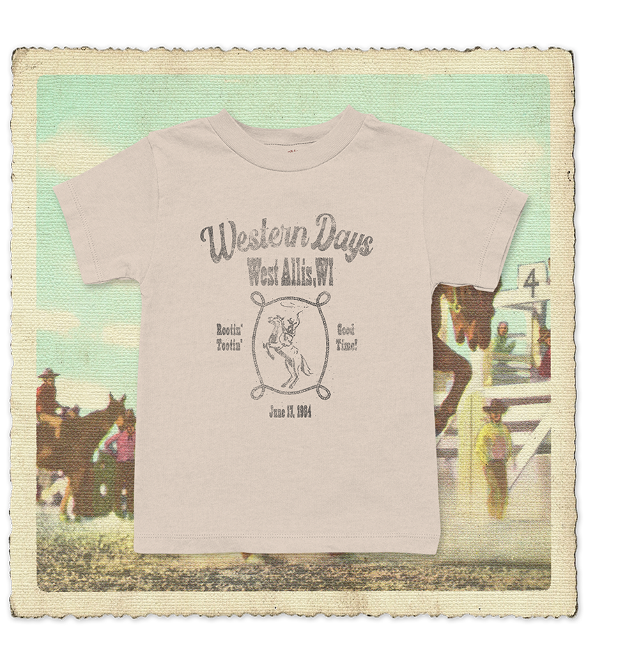 West Allis Western Days Toddler Tee