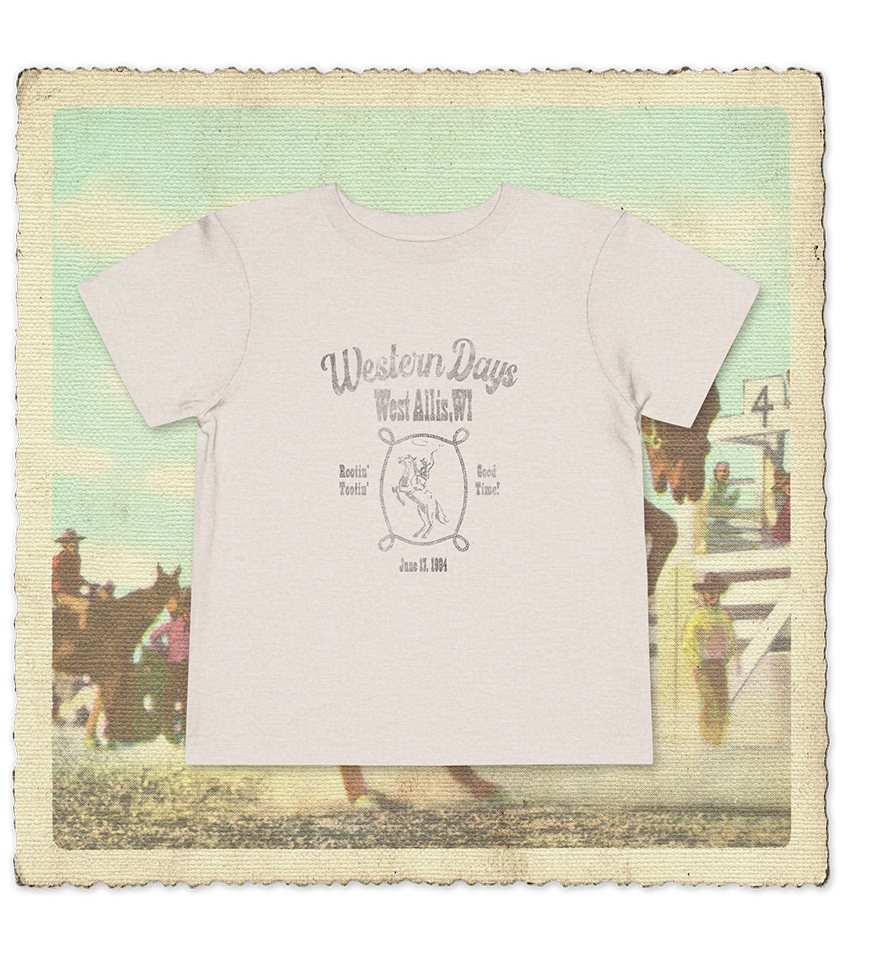 West Allis Western Days Toddler Tee