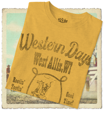 West Allis Western Days Toddler Tee