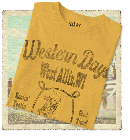 West Allis Western Days Toddler Tee