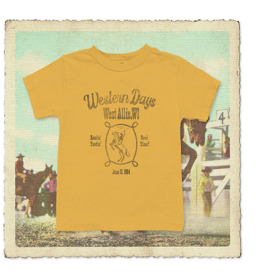 West Allis Western Days Toddler Tee