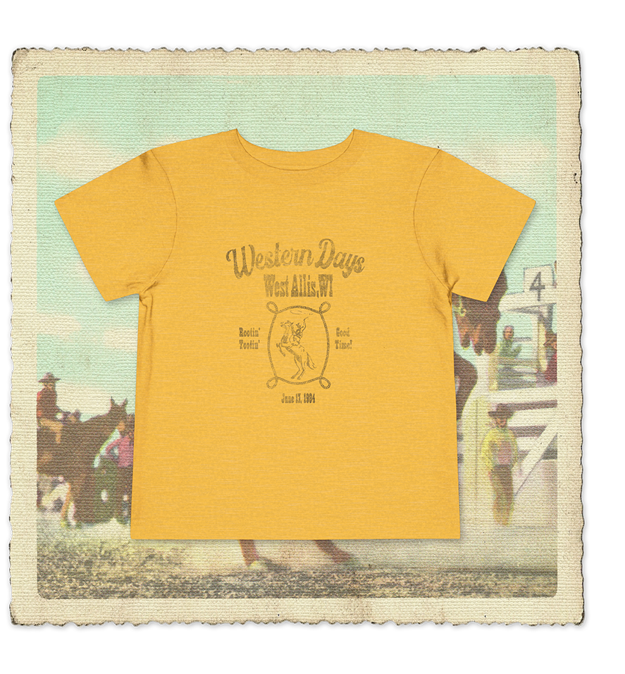 West Allis Western Days Toddler Tee