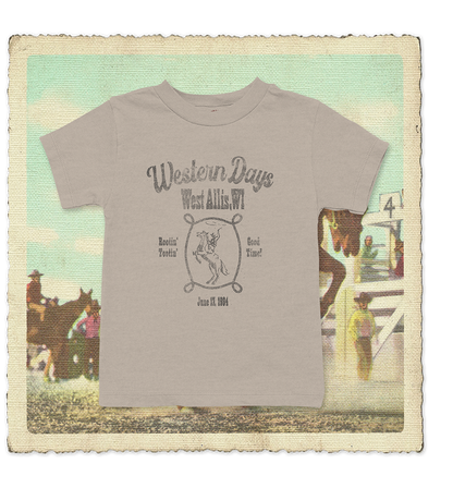 West Allis Western Days Toddler Tee