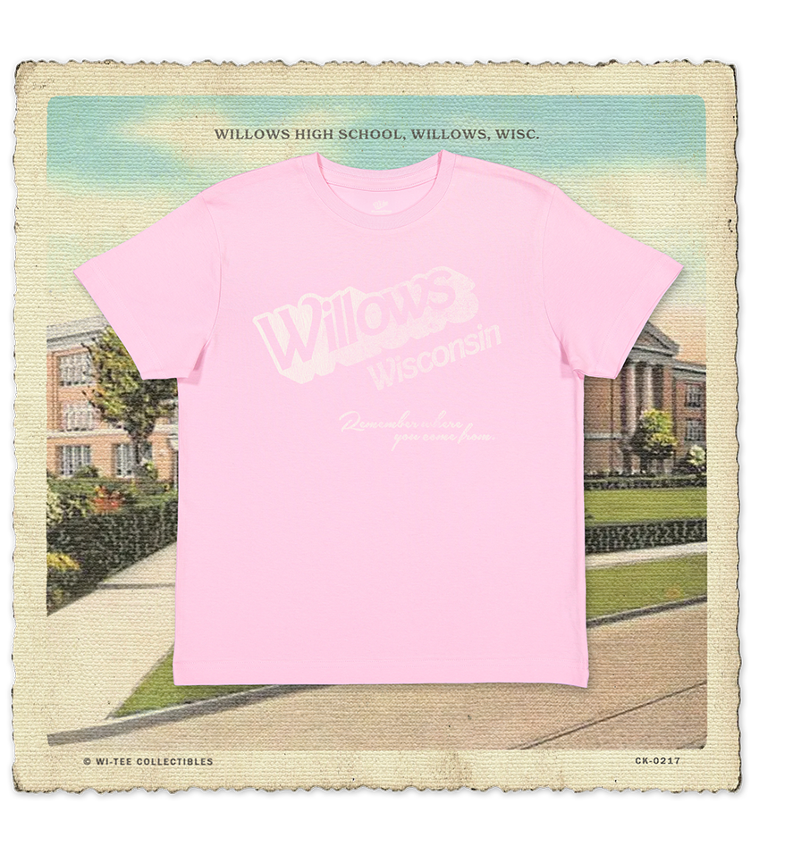 Willows, Wisconsin, Remember Where you Come from Youth Tee