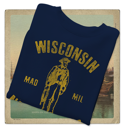 Wisconsin Naval Militia 1939 Adult Crewneck Sweatshirt