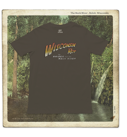 Wisconsin Roy, The Raider from the Rock River Adult Tee