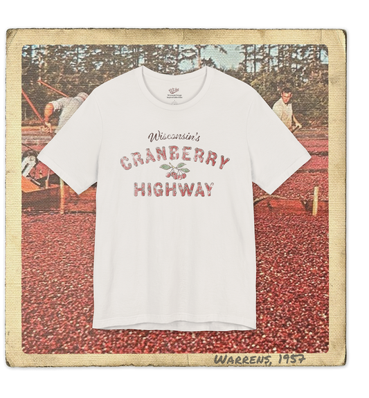 Wisconsin's Cranberry Highway Adult Tee