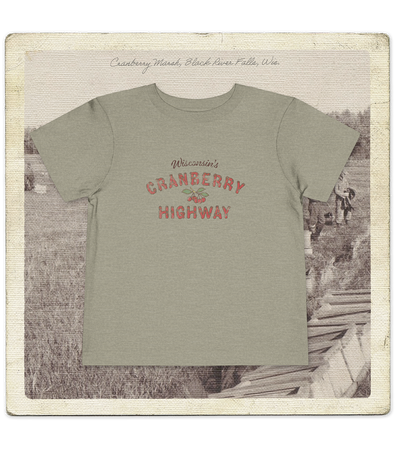 Wisconsin's Cranberry Highway Toddler Tee