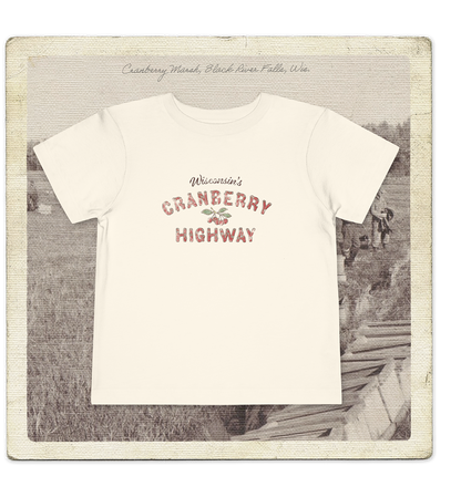 Wisconsin's Cranberry Highway Toddler Tee