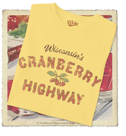 Wisconsin's Cranberry Highway Youth Tee