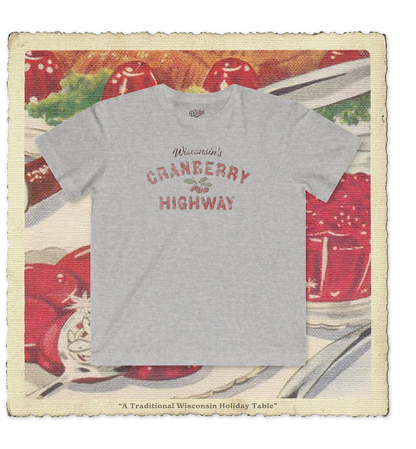 Wisconsin's Cranberry Highway Youth Tee